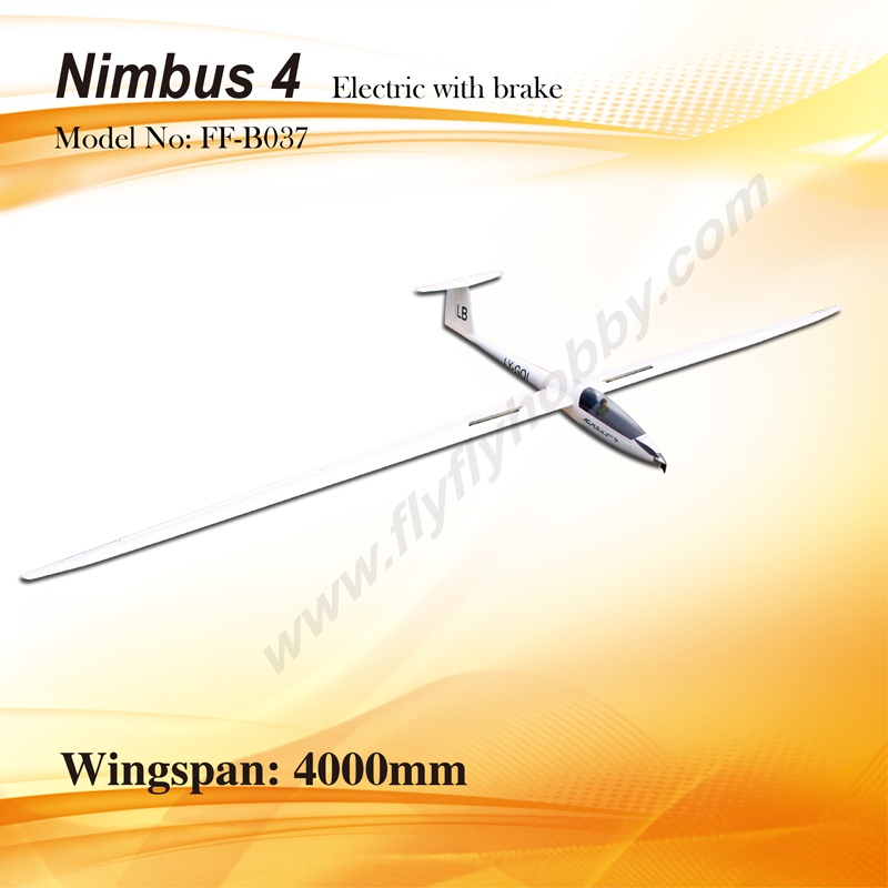 Nimbus4 Electric with electric brake_Kit w/retract gear & motor